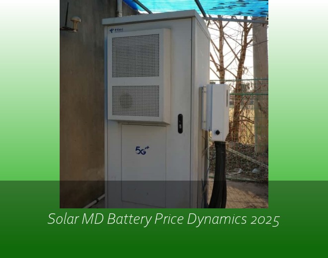 Solar MD Battery Price Dynamics 2025
