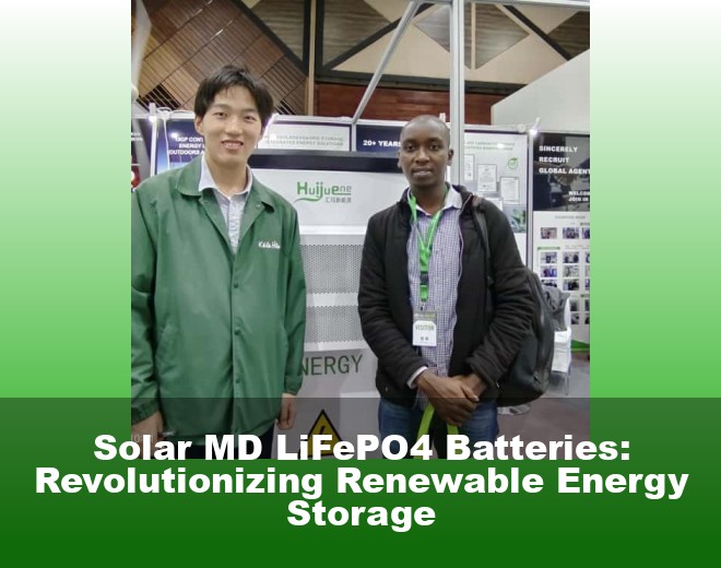 Solar MD LiFePO4 Batteries: Revolutionizing Renewable Energy Storage