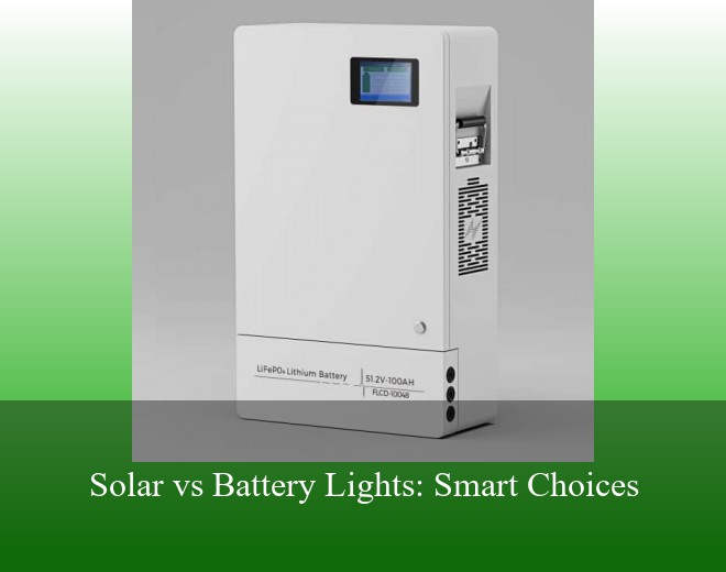 Solar vs Battery Lights: Smart Choices