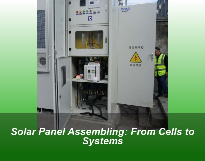 Solar Panel Assembling: From Cells to Systems