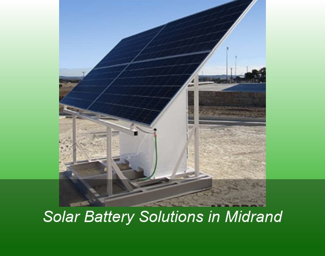Solar Battery Solutions in Midrand