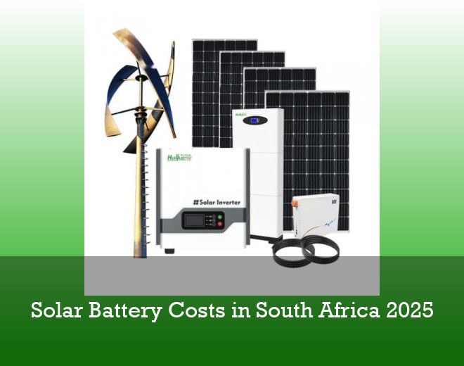 Solar Battery Costs in South Africa 2025