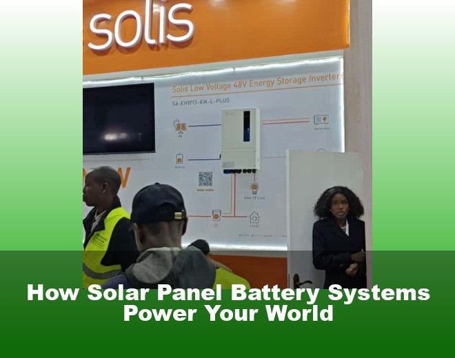 How Solar Panel Battery Systems Power Your World