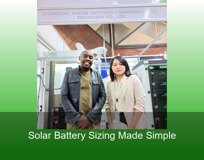Solar Battery Sizing Made Simple