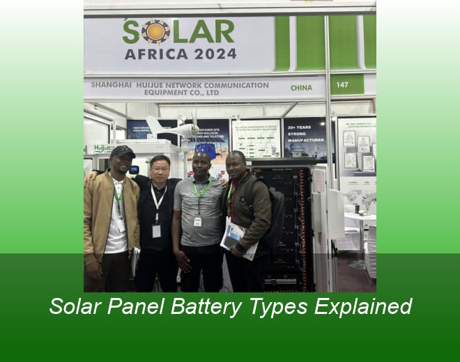 Solar Panel Battery Types Explained