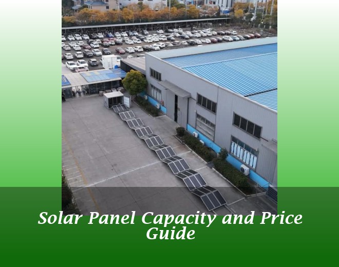 Solar Panel Capacity and Price Guide