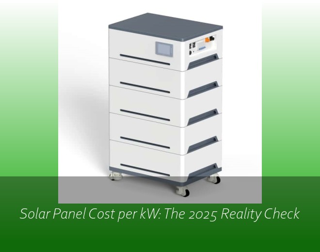 Solar Panel Cost per kW: The 2025 Reality Check