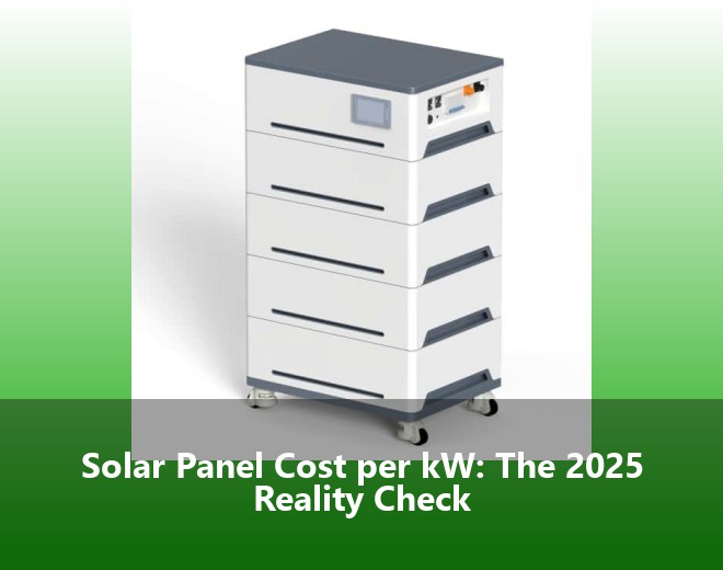 Solar Panel Cost per kW: The 2025 Reality Check
