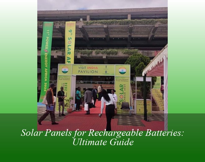 Solar Panels for Rechargeable Batteries: Ultimate Guide