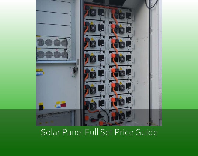 Solar Panel Full Set Price Guide