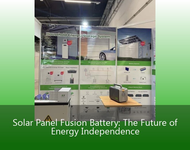 Solar Panel Fusion Battery: The Future of Energy Independence