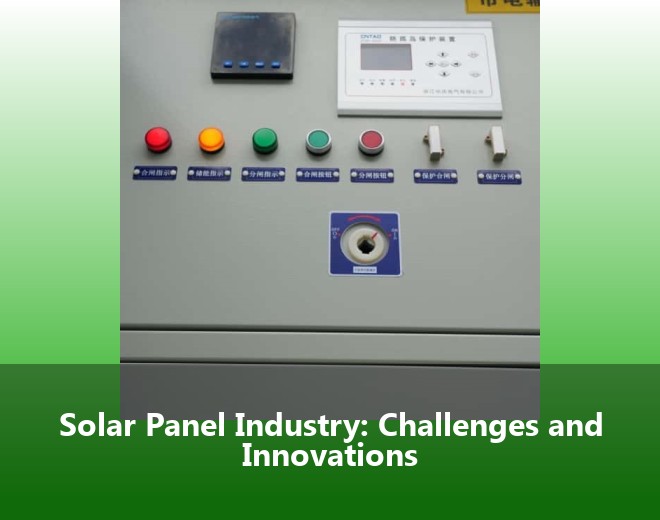Solar Panel Industry: Challenges and Innovations