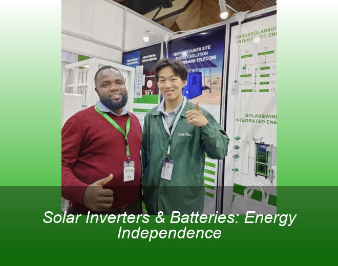Solar Inverters & Batteries: Energy Independence