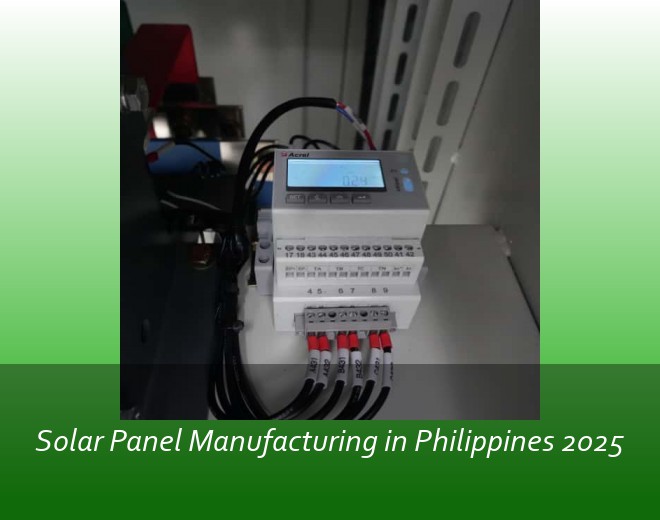 Solar Panel Manufacturing in Philippines 2025