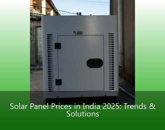 Solar Panel Prices in India 2025: Trends & Solutions