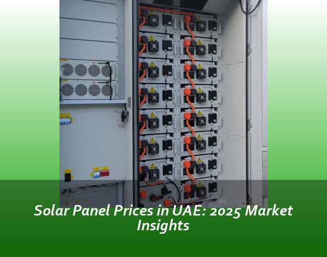 Solar Panel Prices in UAE: 2025 Market Insights