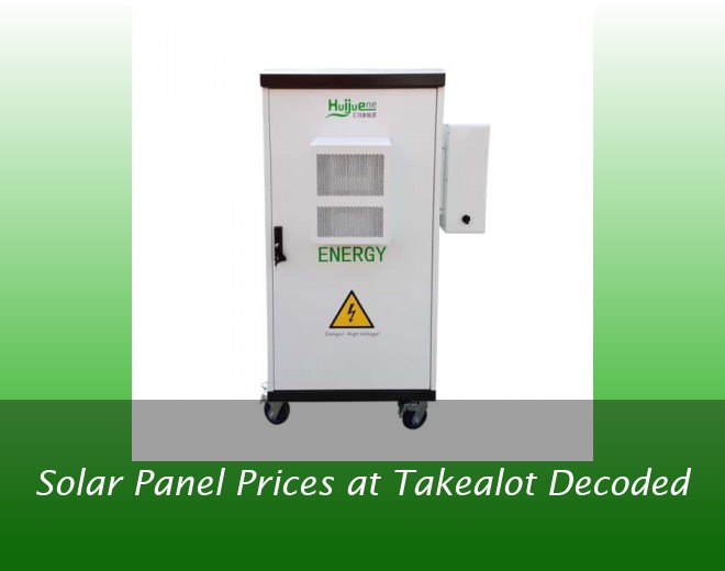 Solar Panel Prices at Takealot Decoded