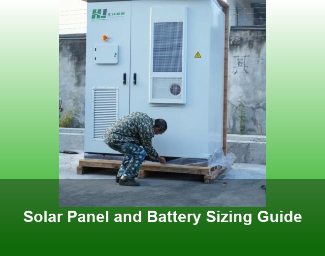 Solar Panel and Battery Sizing Guide