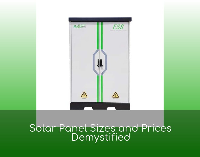 Solar Panel Sizes and Prices Demystified