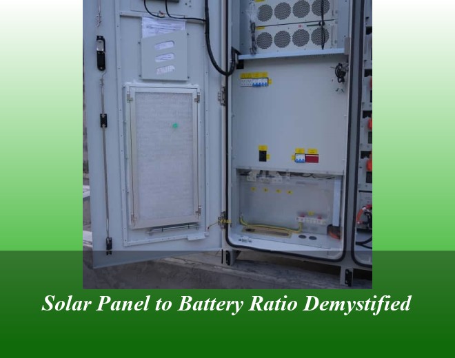 Solar Panel to Battery Ratio Demystified