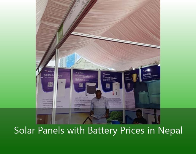 Solar Panels with Battery Prices in Nepal