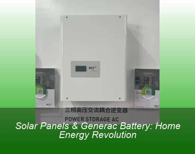 Solar Panels & Generac Battery: Home Energy Revolution