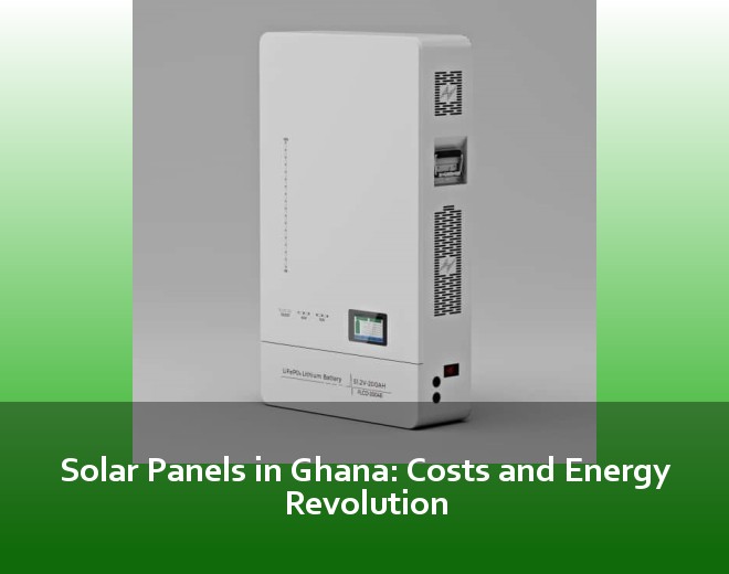 Solar Panels in Ghana: Costs and Energy Revolution
