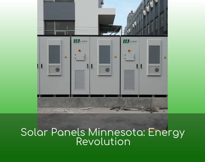 Solar Panels Minnesota: Energy Revolution
