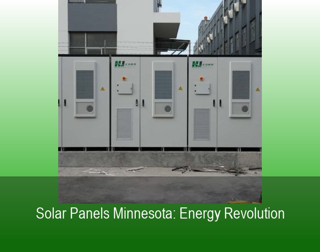 Solar Panels Minnesota: Energy Revolution