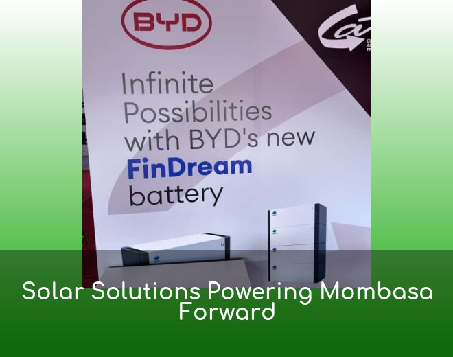 Solar Solutions Powering Mombasa Forward