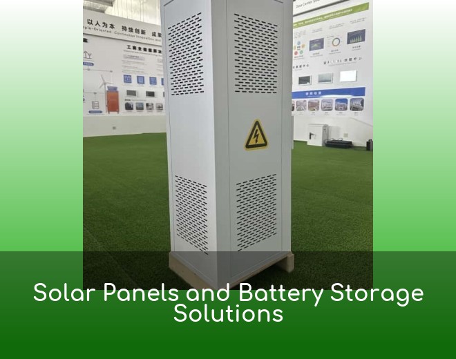 Solar Panels and Battery Storage Solutions