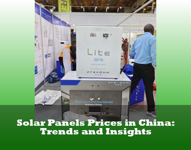 Solar Panels Prices in China: Trends and Insights