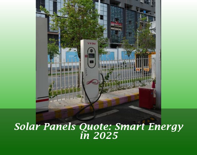 Solar Panels Quote: Smart Energy in 2025