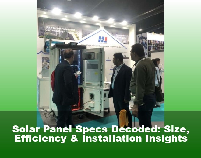 Solar Panel Specs Decoded: Size, Efficiency & Installation Insights