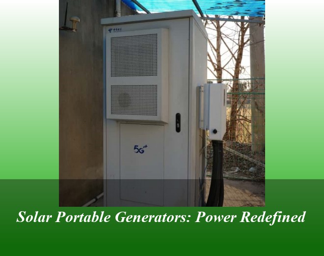 Solar Portable Generators: Power Redefined