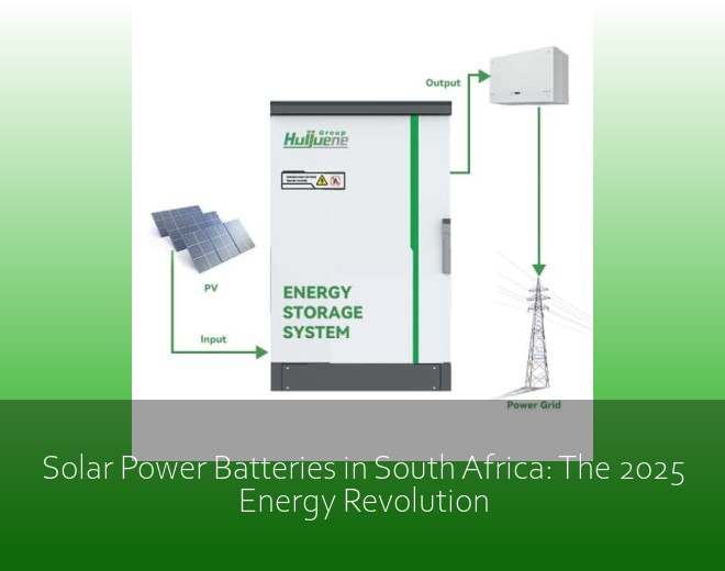 Solar Power Batteries in South Africa: The 2025 Energy Revolution