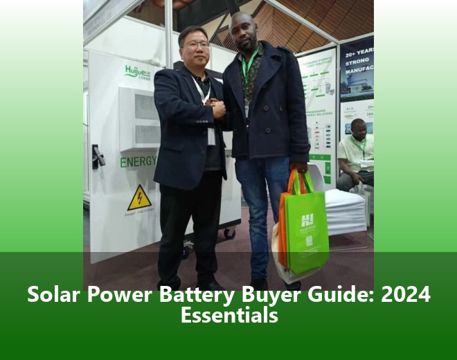 Solar Power Battery Buyer Guide: 2024 Essentials