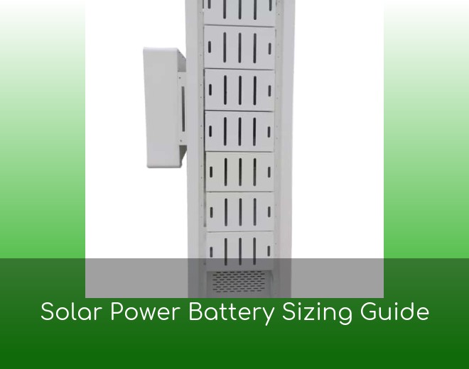 Solar Power Battery Sizing Guide