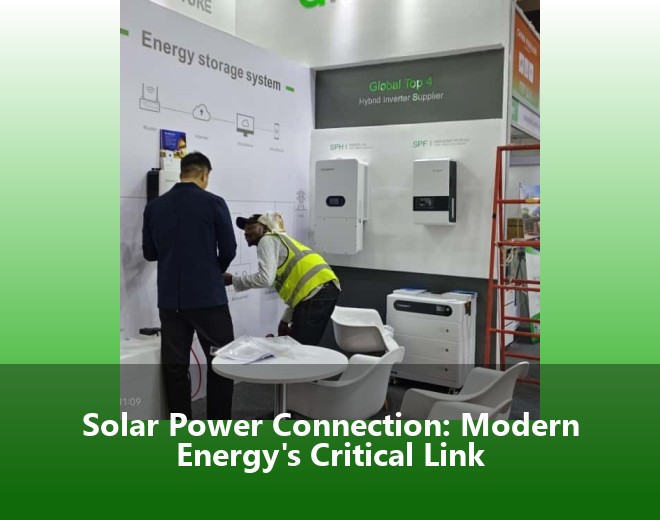 Solar Power Connection: Modern Energy's Critical Link