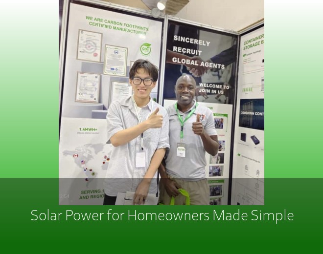 Solar Power for Homeowners Made Simple