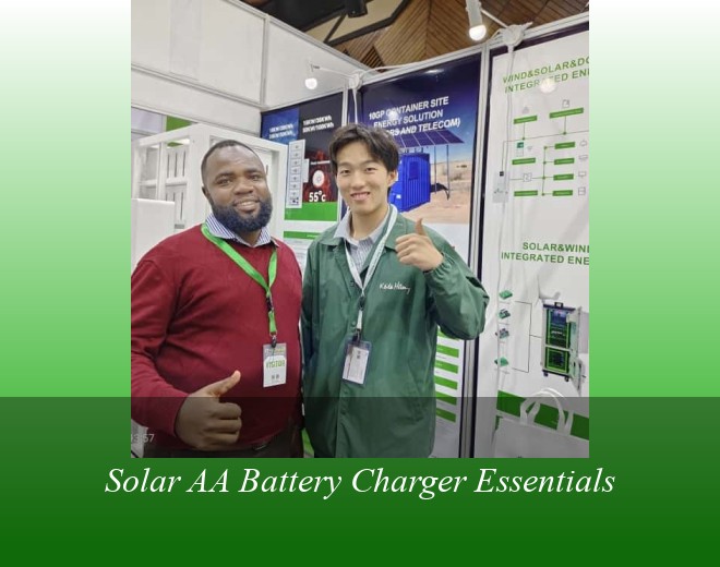 Solar AA Battery Charger Essentials