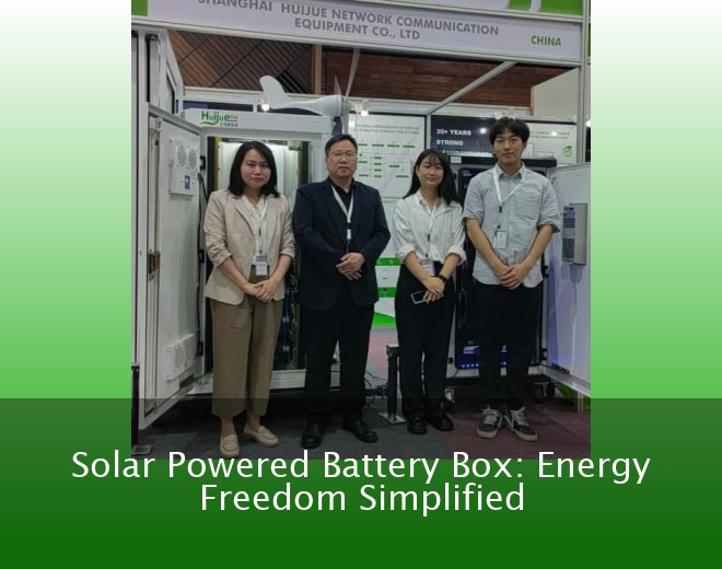Solar Powered Battery Box: Energy Freedom Simplified