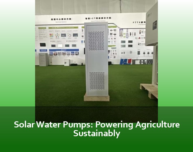 Solar Water Pumps: Powering Agriculture Sustainably