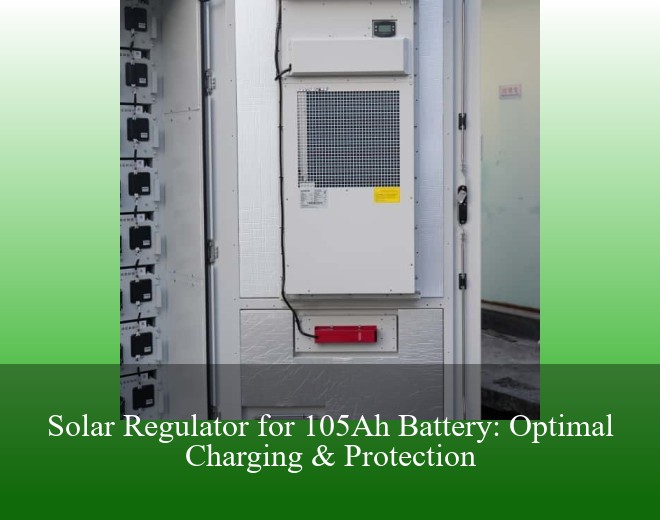 Solar Regulator for 105Ah Battery: Optimal Charging & Protection