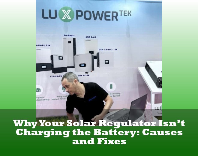 Why Your Solar Regulator Isn’t Charging the Battery: Causes and Fixes