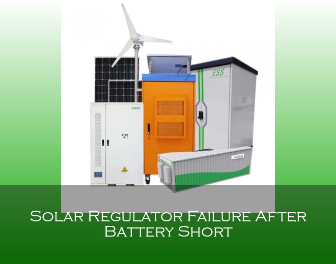 Solar Regulator Failure After Battery Short