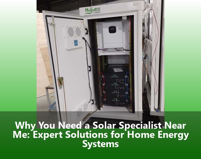 Why You Need a Solar Specialist Near Me: Expert Solutions for Home Energy Systems