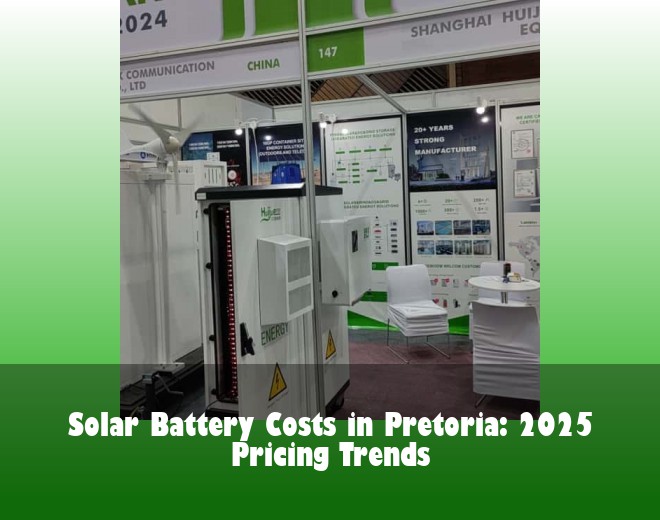Solar Battery Costs in Pretoria: 2025 Pricing Trends