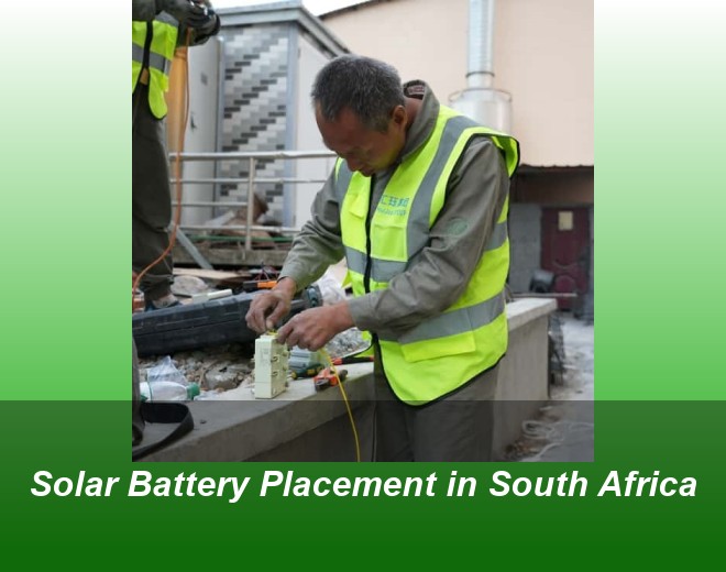 Solar Battery Placement in South Africa