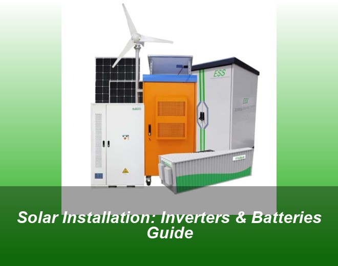 Solar Installation: Inverters & Batteries Guide